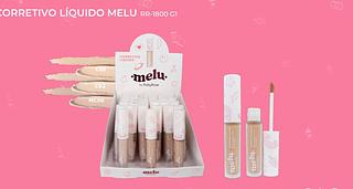 Corretivo Liquido Melu cor:C00,C02 E MC50/ 36pçs (RR-1800/G1) Ruby rose 11/2027