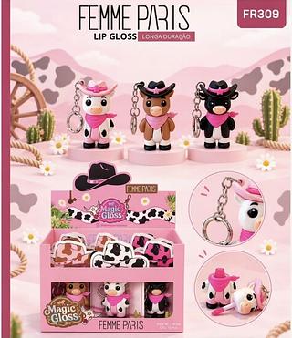 Lip gloss magic /12pcs FEMME PARIS