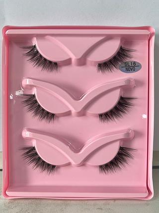 Cilios postiços 3pares/ dz (3-SL16) Amor&anjo