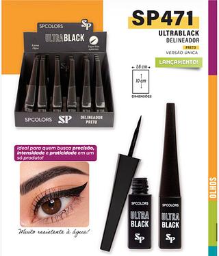 Delineador ultrablack /24pcs SP-Colors