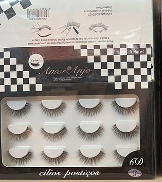 Cilios Postiços Amor e Anjo PCT C/10pares (6P-28)