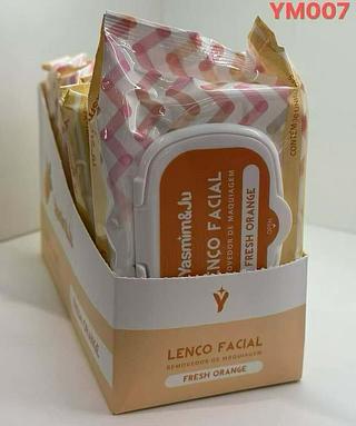 Lenco demaquilante fresh orange /6pcs YASMIM JU