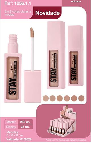 Corretivo liquido stay sort 1 /36pcs VIVAI