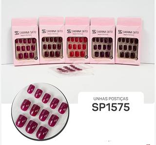Unha postica em pvc c/12pcs SABRINA SATO
