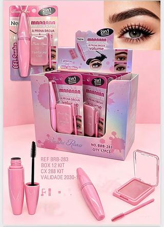 Gel de Sobrancelha c/12pçs Bobbi Rara