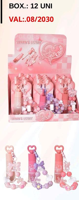 Lip gloss c/12pcs Sarah´s Beauty