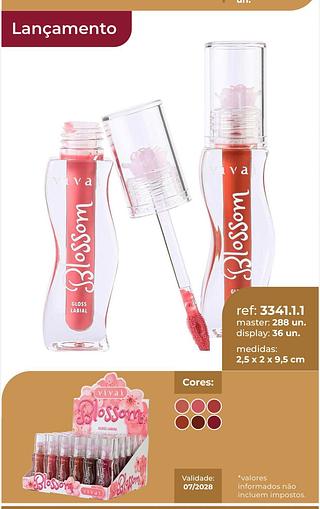 Gloss labial blossom /36pcs Vivai