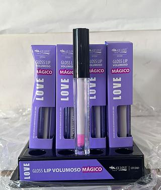 Gloss Lip Volumoso Mágico Love/ 32pçs Maxlove (ML-350)