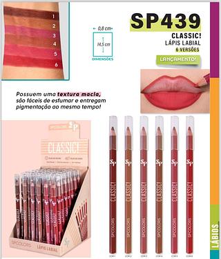 Lapis labial 6 versoes /48pcs SP-colors