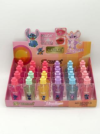 Lips Gloss Mágico Stitch /24pçs