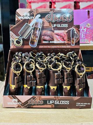 Lip gloss chocolate /24pcs