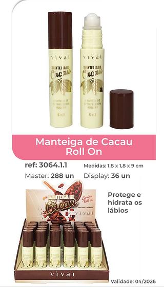 Manteiga de cacau / 36pcs VIVAI