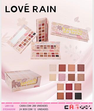 Paleta de sombras c/12pcs LOVE RAIN