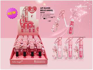 Lip gloss com chaveiro c/24pcs BELLE ANGEL