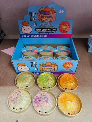 Brinquedos Espremer Bolas De Alívio Do Estresse Malteose -8.5cm /12PCS
