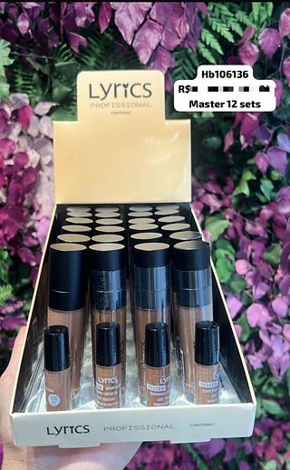 Contorno profissional c/24pcs LYRICS