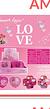 Kit de maquiagem c/12pcs (AM-MS013) Amor anjo