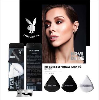 Esponja velvet C/12pcs PLAY BOY