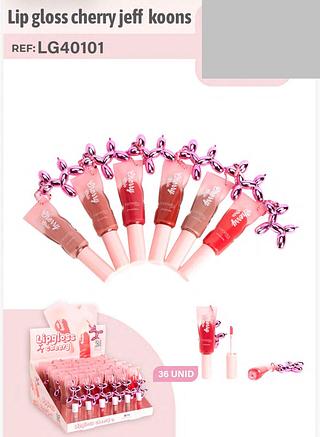 Lip gloss cherry jeff /36pcs FEBELLA