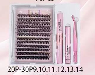 Kit cilios（tufinho）/12pcs 20p-30p LOVE RAIN