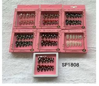 Unha postica em pvc c/12pcs SABRINA SATO