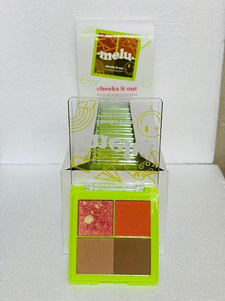 Paleta de Blush e Contorno c/12pçs Ruby Rose