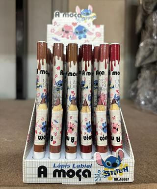Lápis Labial Stitch c/48 pçs COR 1.2.3.6.7.8 Best Shopee