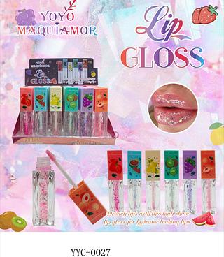 Lip Gloss /24pcs YOYO MAQUIAMOR