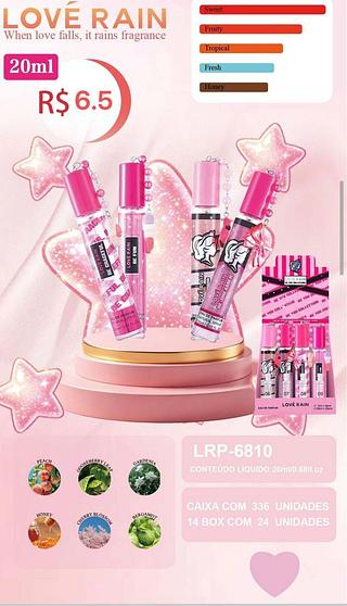 Perfume 20Ml /24pç Love Rain