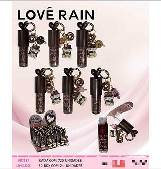 Lip gloss /24pcs Love Rain
