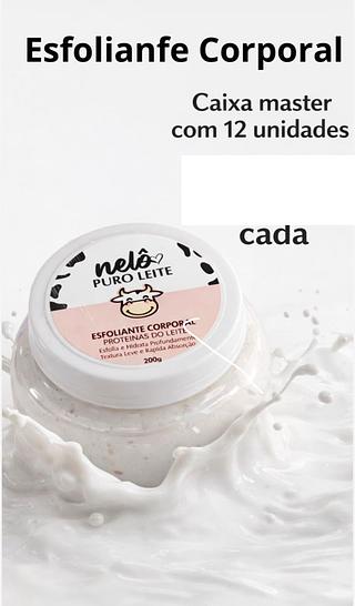 Esfoliante puro leite 200ml /12pcs NELO