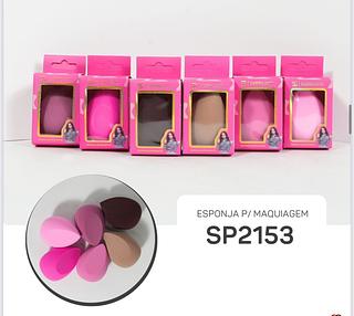 Esponja para maquiagem C/12pcs Sabrina sato