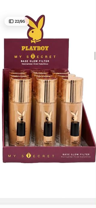Bae Glow Filter Escuro C/12pcs PLAY BOY