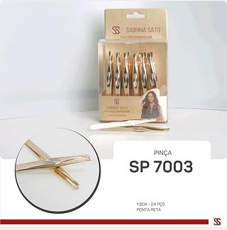 PINÇA PONTA RETA SABRINA SATO C/24 PÇS