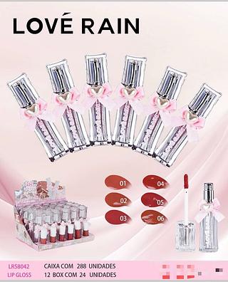 Lip gloss /24pcs Love Rain