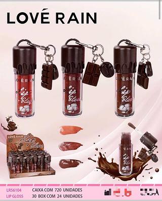 Lip gloss c/24pcs LOVE RAIN