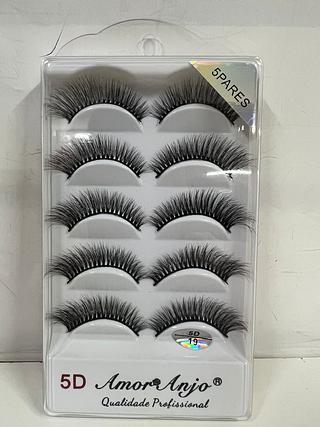 Cílios 5pares/ DZ (5A-19)