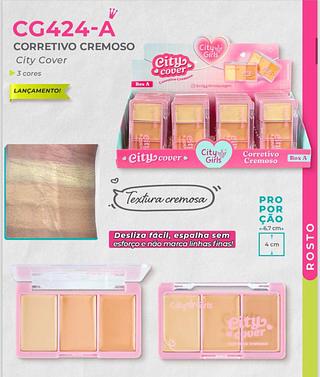 Corretivo Cremoso c/24pçs City Girls