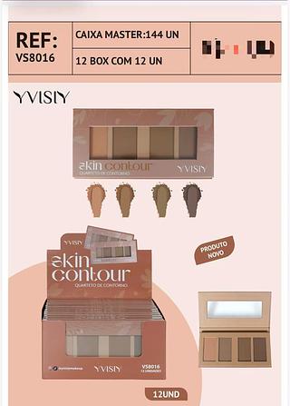 Quarteto de contorno /12pcs YVISIY