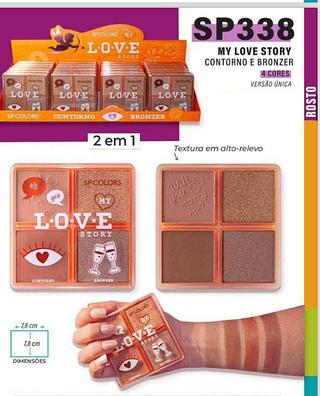 Contorno e bronzer /24pcs SP-colors