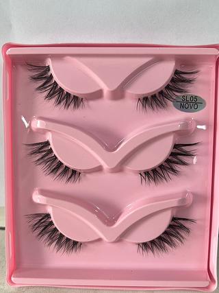 Cilios Postiços 3pares/ dz (3-SL05) Amor&anjo