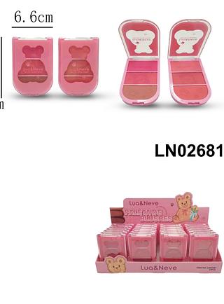 Paleta de blush c/24pcs