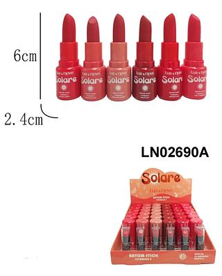 Batom stick Vitamina E C/36pcs LUA NEVE