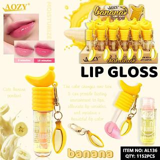 Lip gloss banana c/24pcs