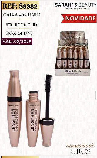Mascara de cilios /24pcs SARAHS BEAUTY
