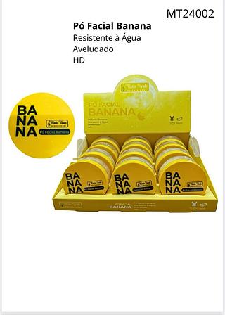 Po Facial Banana c/12pcs MATTO VERDE