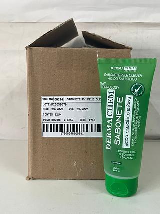Sabonete Ácido Salicílico/ 12pcs DERMA CHEM
