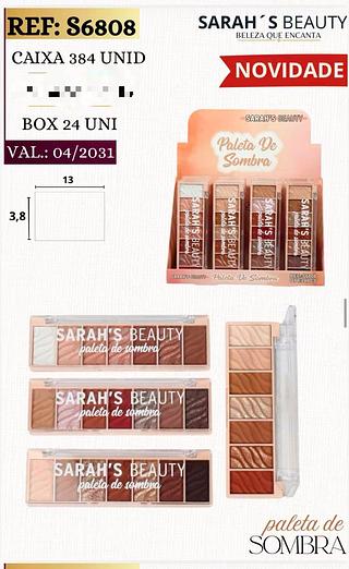 Paleta de sombra /24pcs SARAHS BEAUTY