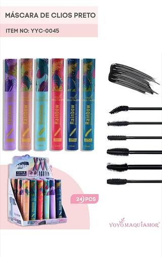 Mascara de Cilios c/24pcs YOYO MAQUIAGEM