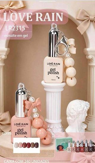Esmalte em gel C/6pcs LOVE RAIN